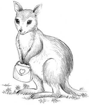 Иллюстрация к книге — Кенгурёнок Полли, или Песня ветра [i_001.jpg]