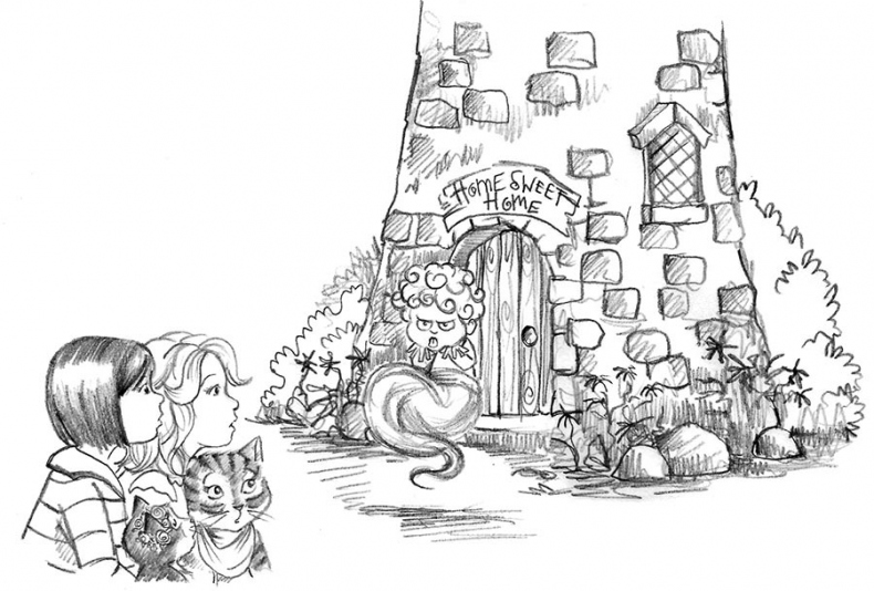 Иллюстрация к книге — Котёнок Джен, или Летающий мяч [i_022.jpg]