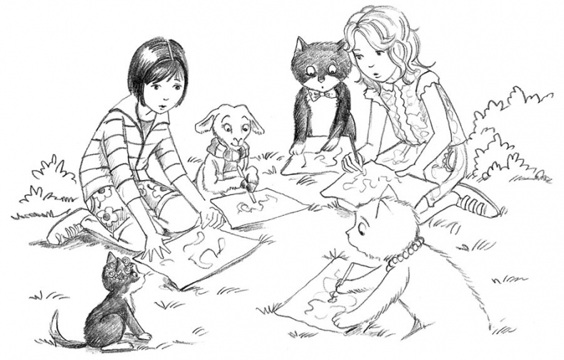 Иллюстрация к книге — Котёнок Джен, или Летающий мяч [i_037.jpg]