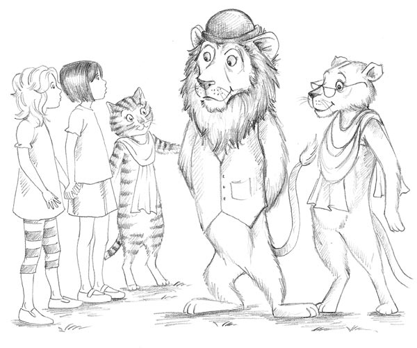 Иллюстрация к книге — Львёнок Берти, или Грозный рык [i_007.jpg]