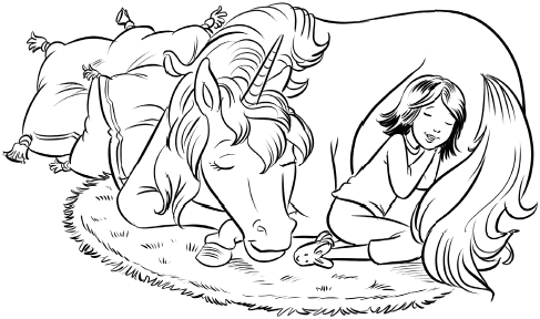 Иллюстрация к книге — Что снится единорогам? [i_001.jpg]