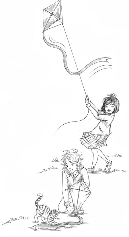 Иллюстрация к книге — Щенок Жасмин, или Золотая молния [i_004.jpg]