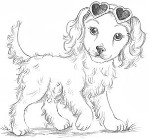 Иллюстрация к книге — Щенок Жасмин, или Золотая молния [i_044.jpg]