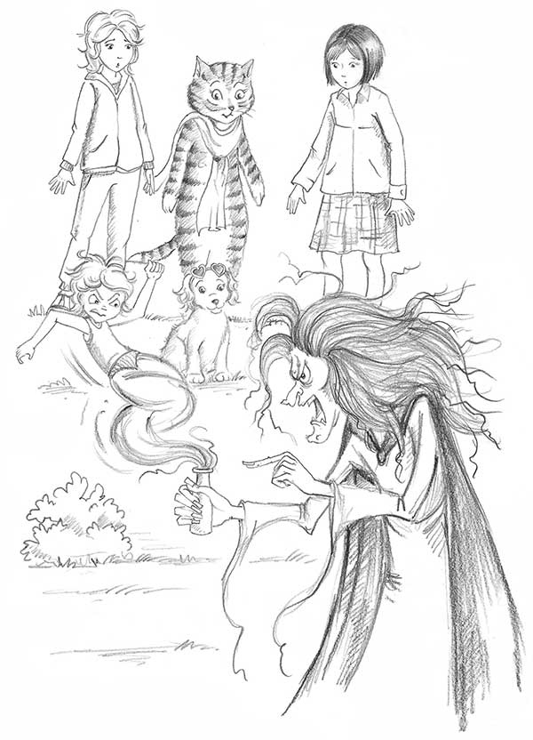 Иллюстрация к книге — Щенок Жасмин, или Золотая молния [i_052.jpg]