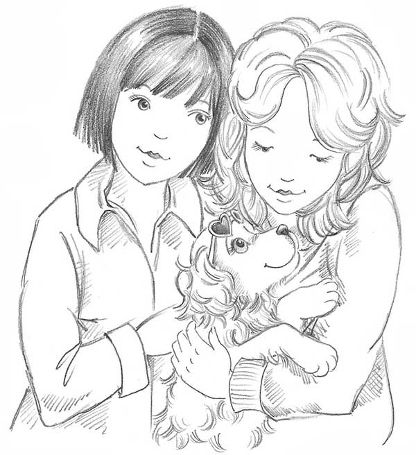 Иллюстрация к книге — Щенок Жасмин, или Золотая молния [i_053.jpg]