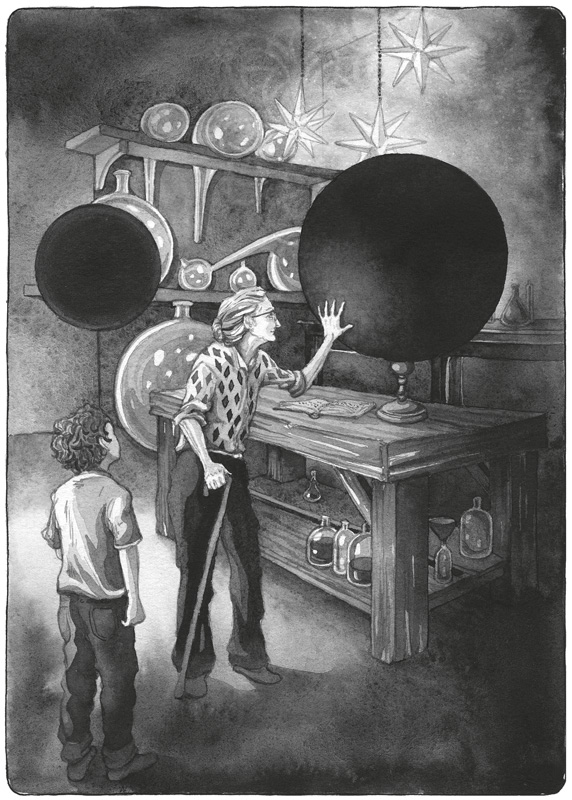 Иллюстрация к книге — Мальчик, который заставил мир исчезнуть [i_006.jpg]