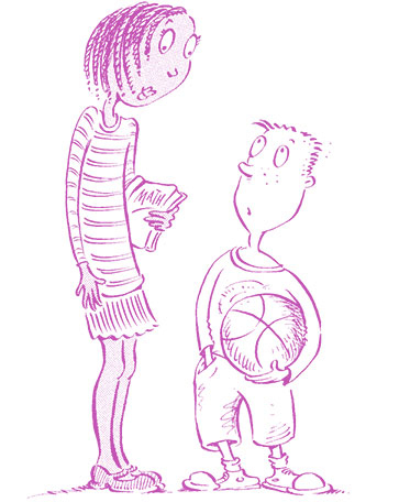 Иллюстрация к книге — Девчонкам о важном. Все, что ты хотела знать о взрослении, месячных, отношениях и многом другом [i_003.jpg]