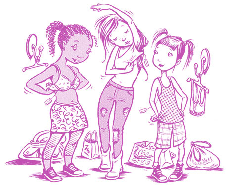 Иллюстрация к книге — Девчонкам о важном. Все, что ты хотела знать о взрослении, месячных, отношениях и многом другом [i_007.jpg]