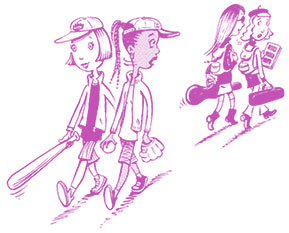 Иллюстрация к книге — Девчонкам о важном. Все, что ты хотела знать о взрослении, месячных, отношениях и многом другом [i_075.jpg]