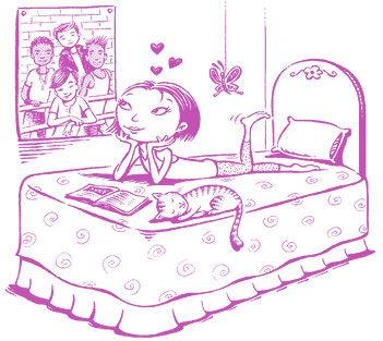 Иллюстрация к книге — Девчонкам о важном. Все, что ты хотела знать о взрослении, месячных, отношениях и многом другом [i_077.jpg]