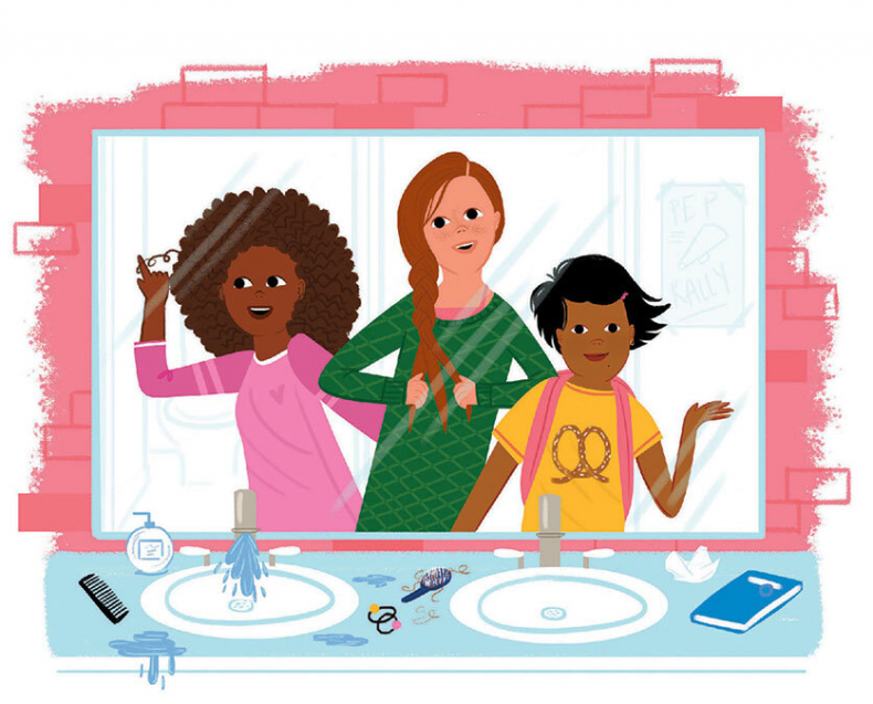 Иллюстрация к книге — Как устроены девочки. Об изменениях фигуры, внешности, перепадах настроения, а также о гигиене и питании [i_008.jpg]