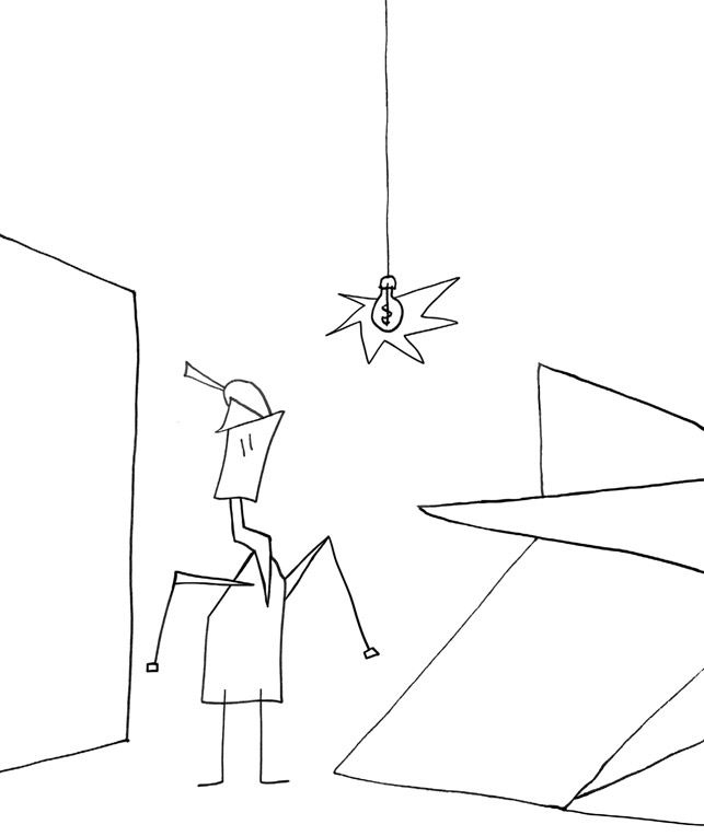 Иллюстрация к книге — Думай как художник, или Как сделать жизнь более креативной, не отрезая себе ухо [i_034.jpg]