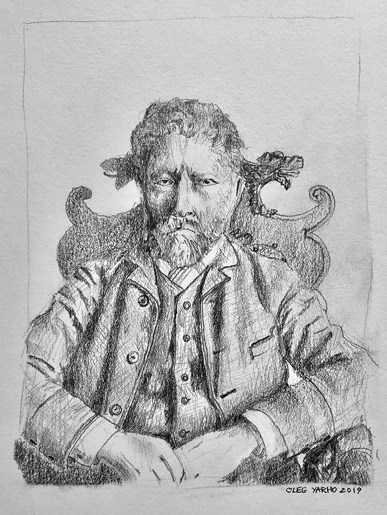 Иллюстрация к книге — Лев Бакст, портрет художника в образе еврея [i_001.jpg]