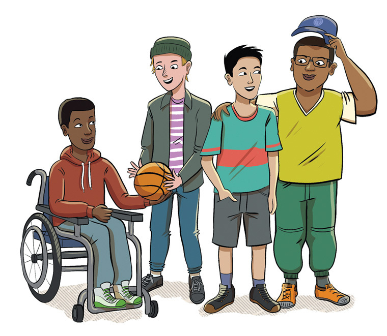 Иллюстрация к книге — Как устроены мальчики. О переменах в росте, весе, голосе, а также о гигиене и питании [i_001.jpg]