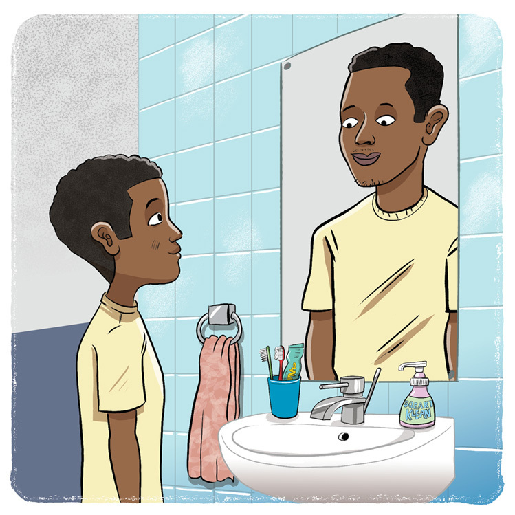 Иллюстрация к книге — Как устроены мальчики. О переменах в росте, весе, голосе, а также о гигиене и питании [i_004.jpg]