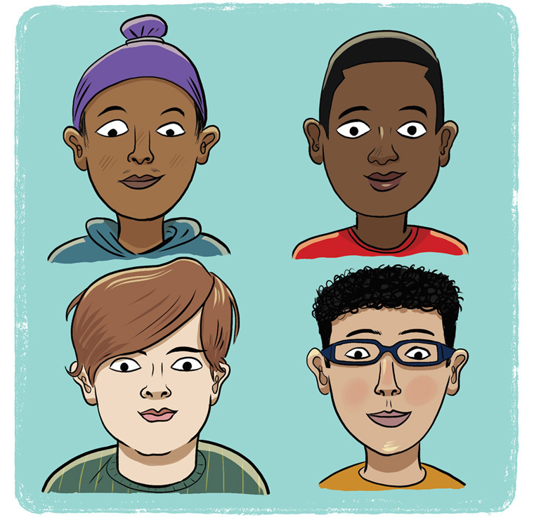 Иллюстрация к книге — Как устроены мальчики. О переменах в росте, весе, голосе, а также о гигиене и питании [i_011.jpg]