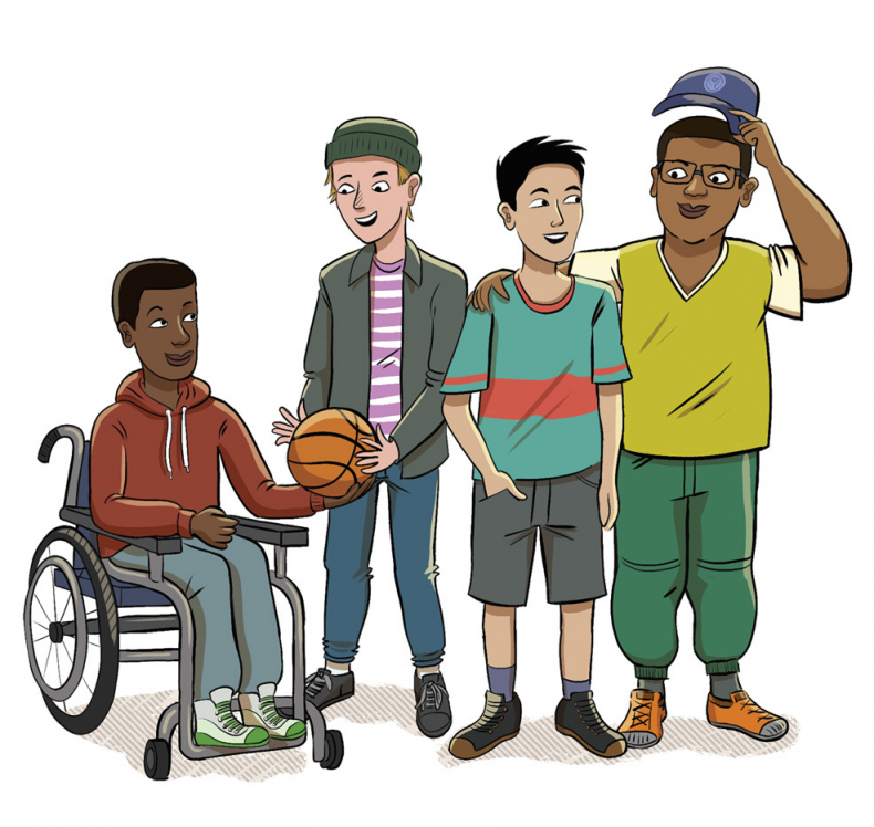 Иллюстрация к книге — Как устроены мальчики. О переменах в росте, весе, голосе, а также о гигиене и питании [i_012.jpg]