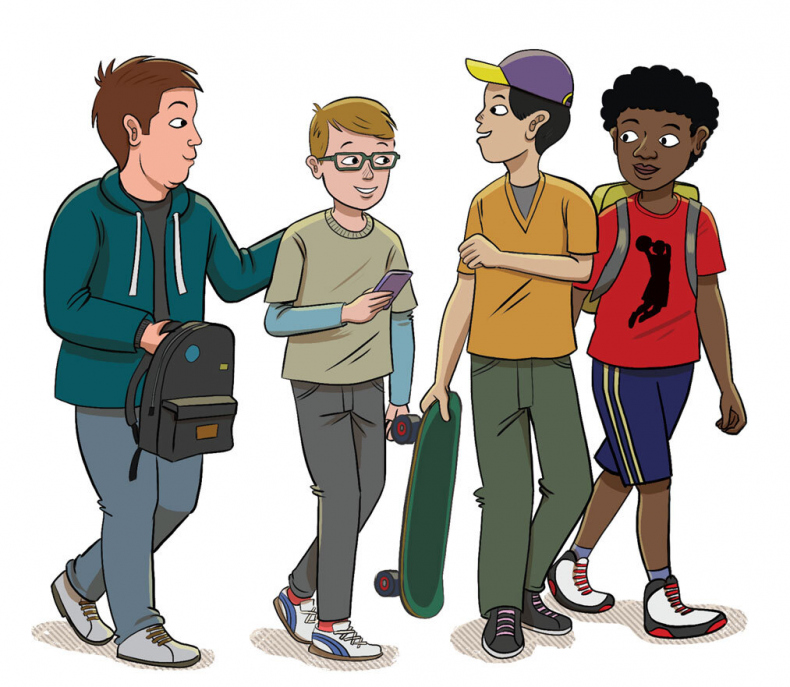 Иллюстрация к книге — Как устроены мальчики. О переменах в росте, весе, голосе, а также о гигиене и питании [i_029.jpg]