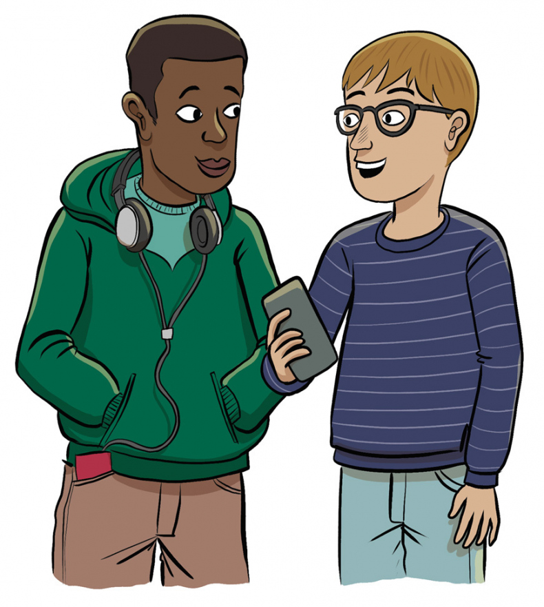 Иллюстрация к книге — Как устроены мальчики. О переменах в росте, весе, голосе, а также о гигиене и питании [i_032.jpg]