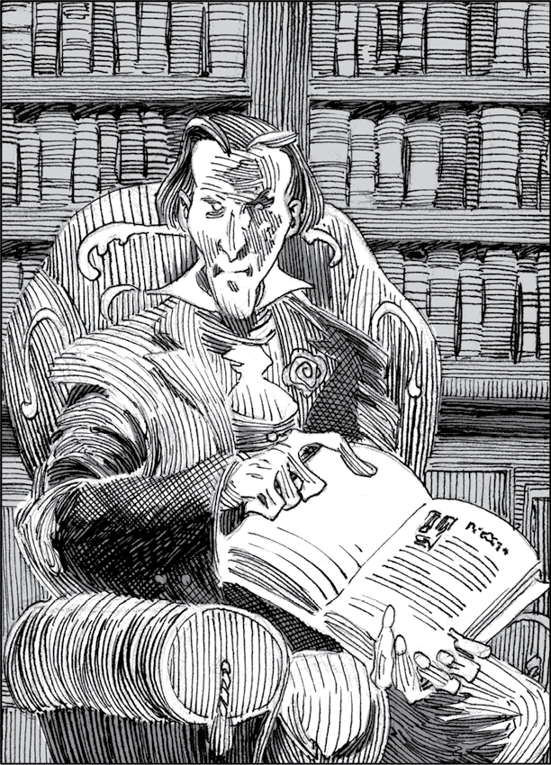 Иллюстрация к книге — Особняк с привидениями. Том 1. Кошмарный Квартет [i_002.jpg]