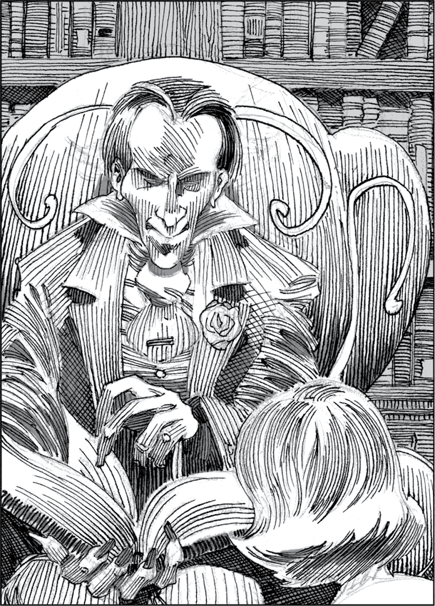 Иллюстрация к книге — Особняк с привидениями. Том 1. Кошмарный Квартет [i_008.jpg]