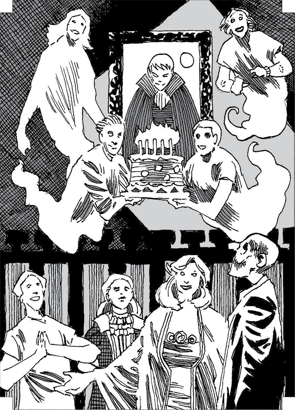 Иллюстрация к книге — Особняк с привидениями. Том 2. Полночь у мадам Леоты [i_026.jpg]