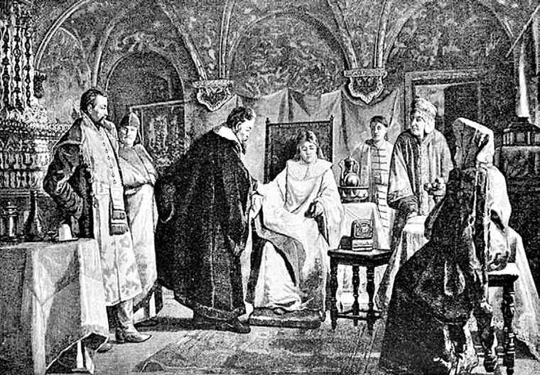 Иллюстрация к книге — Фавориты императорского двора. От Василия Голицына до Матильды Кшесинской [i_005.jpg]