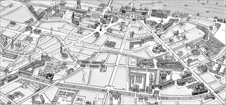 Иллюстрация к книге — Вокруг Знаменской площади. История застройки площади Восстания, Лиговского канала, улиц Восстания и Пушкинской [i_009.jpg]