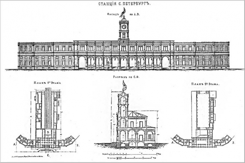 Иллюстрация к книге — Вокруг Знаменской площади. История застройки площади Восстания, Лиговского канала, улиц Восстания и Пушкинской [i_059.jpg]
