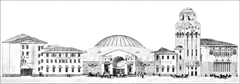 Иллюстрация к книге — Вокруг Знаменской площади. История застройки площади Восстания, Лиговского канала, улиц Восстания и Пушкинской [i_072.jpg]