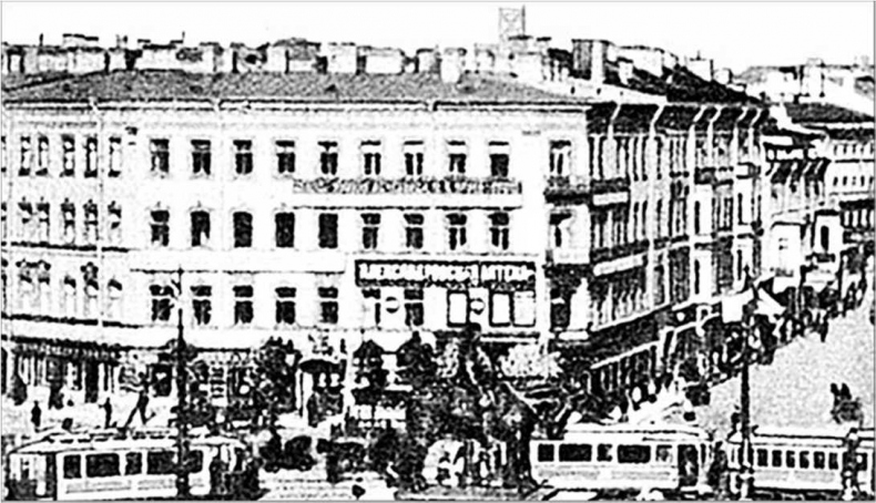 Иллюстрация к книге — Вокруг Знаменской площади. История застройки площади Восстания, Лиговского канала, улиц Восстания и Пушкинской [i_110.jpg]