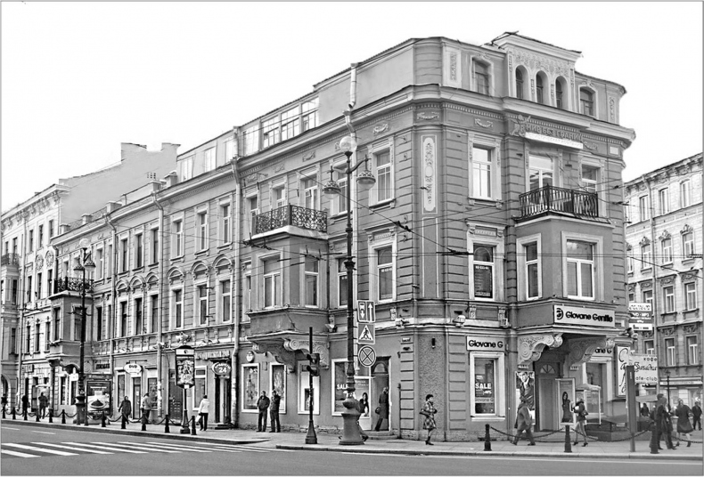 Иллюстрация к книге — Вокруг Знаменской площади. История застройки площади Восстания, Лиговского канала, улиц Восстания и Пушкинской [i_113.jpg]