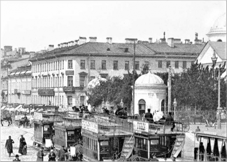 Иллюстрация к книге — Вокруг Знаменской площади. История застройки площади Восстания, Лиговского канала, улиц Восстания и Пушкинской [i_115.jpg]