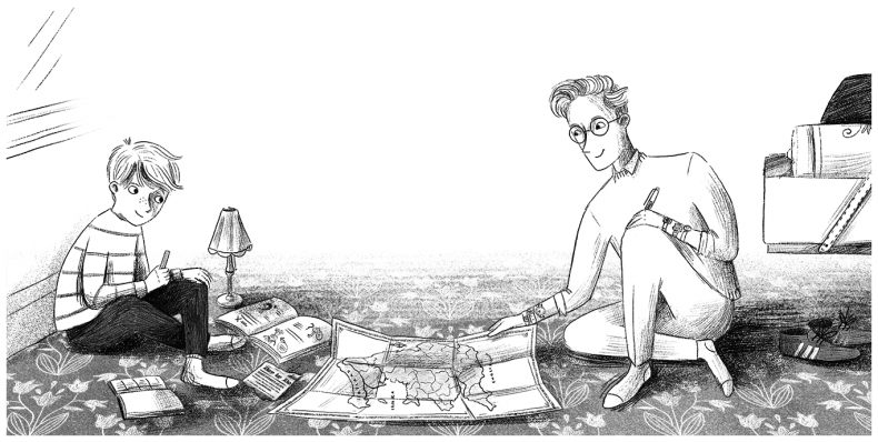 Иллюстрация к книге — Ограбление в «Шотландском соколе» [i_057.jpg]