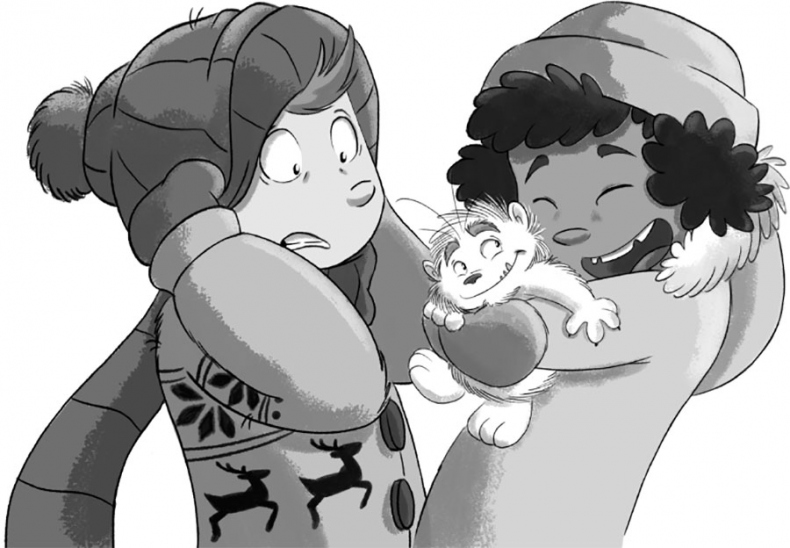 Иллюстрация к книге — Снежик, или Чудо в переулке Синичек [i_058.jpg]