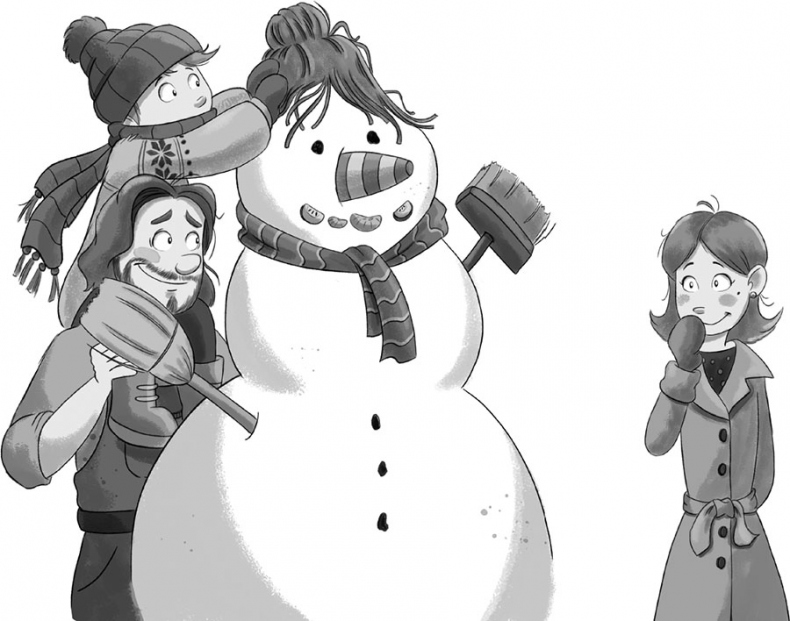 Иллюстрация к книге — Снежик, или Чудо в переулке Синичек [i_070.jpg]