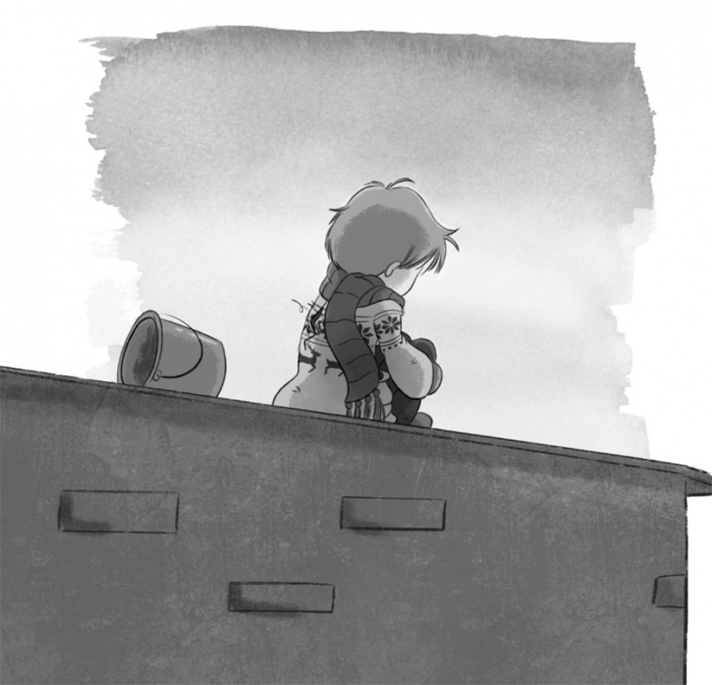 Иллюстрация к книге — Снежик, или Чудо в переулке Синичек [i_079.jpg]