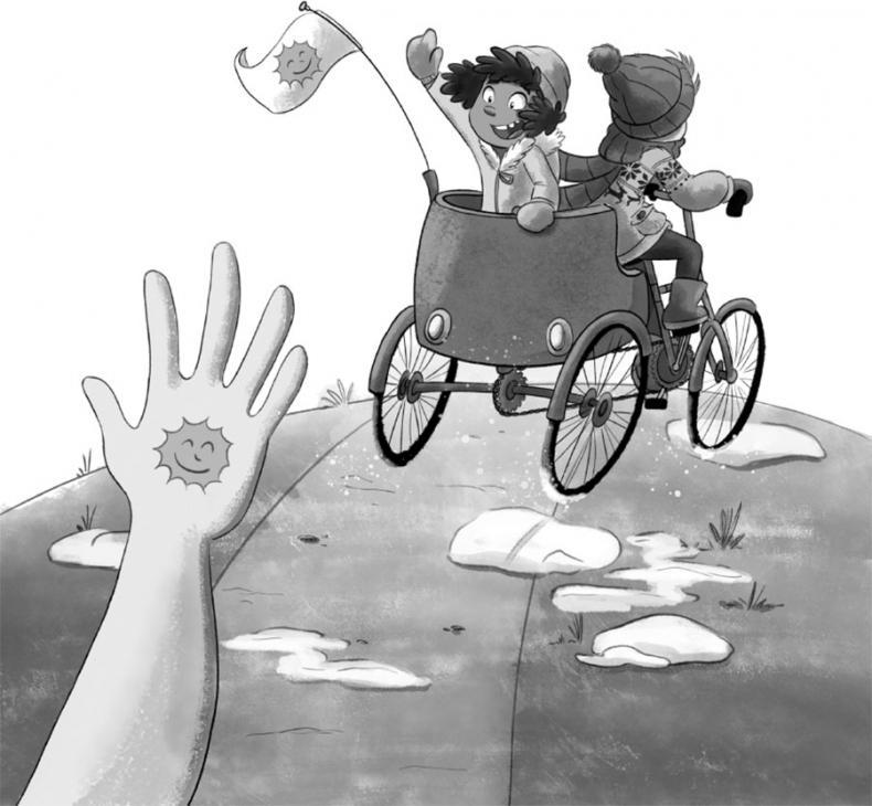 Иллюстрация к книге — Снежик, или Чудо в переулке Синичек [i_095.jpg]