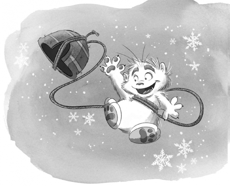 Иллюстрация к книге — Снежик, или Чудо в переулке Синичек [i_110.jpg]