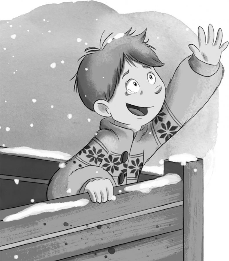 Иллюстрация к книге — Снежик, или Чудо в переулке Синичек [i_111.jpg]