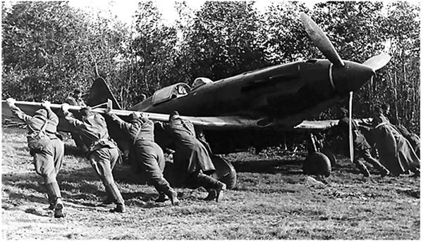 Иллюстрация к книге — Небо вторжения. Горячее лето 1941 года [i_037.jpg]