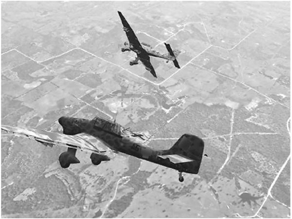 Иллюстрация к книге — Небо вторжения. Горячее лето 1941 года [i_063.jpg]