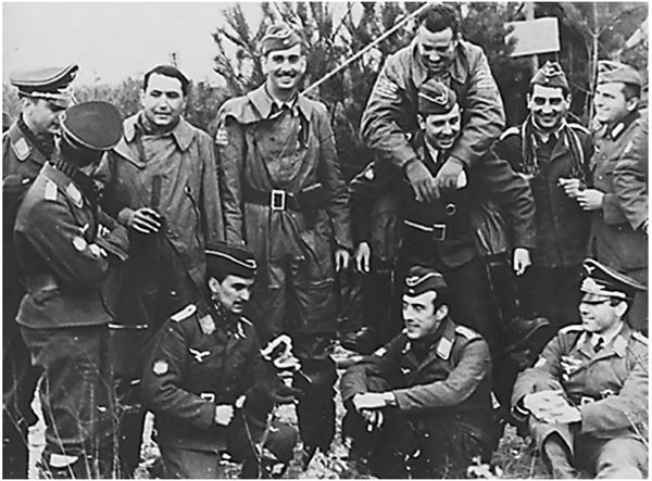 Иллюстрация к книге — Небо вторжения. Горячее лето 1941 года [i_241.jpg]