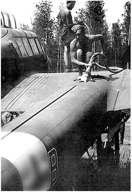 Иллюстрация к книге — Небо вторжения. Горячее лето 1941 года [i_375.jpg]