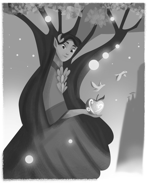 Иллюстрация к книге — Девочки-драконы. Азмина – Сверкающий Золотой Дракон [i_009.jpg]