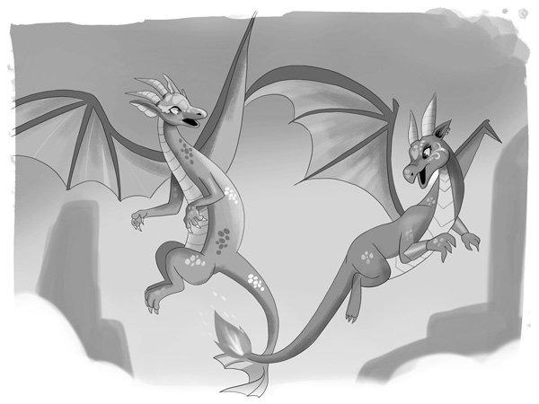 Иллюстрация к книге — Девочки-драконы. Азмина – Сверкающий Золотой Дракон [i_012.jpg]