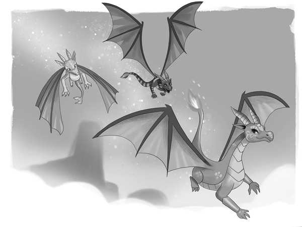 Иллюстрация к книге — Девочки-драконы. Азмина – Сверкающий Золотой Дракон [i_014.jpg]