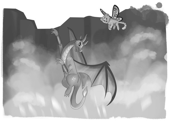 Иллюстрация к книге — Девочки-драконы. Азмина – Сверкающий Золотой Дракон [i_021.jpg]