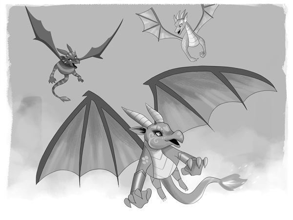 Иллюстрация к книге — Девочки-драконы. Азмина – Сверкающий Золотой Дракон [i_025.jpg]