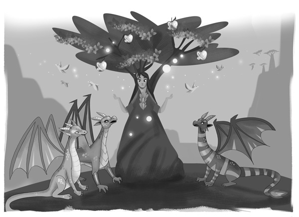 Иллюстрация к книге — Девочки-драконы. Азмина – Сверкающий Золотой Дракон [i_026.jpg]